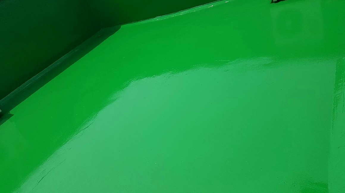 전주 옥상 우레탄방수 - 우레탄 방수 중도 작업